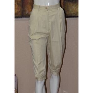 VALENTINO Sport Golf Crop Pedal Pushers Capris Pants (Women's) Size 40/6 NEW!!!